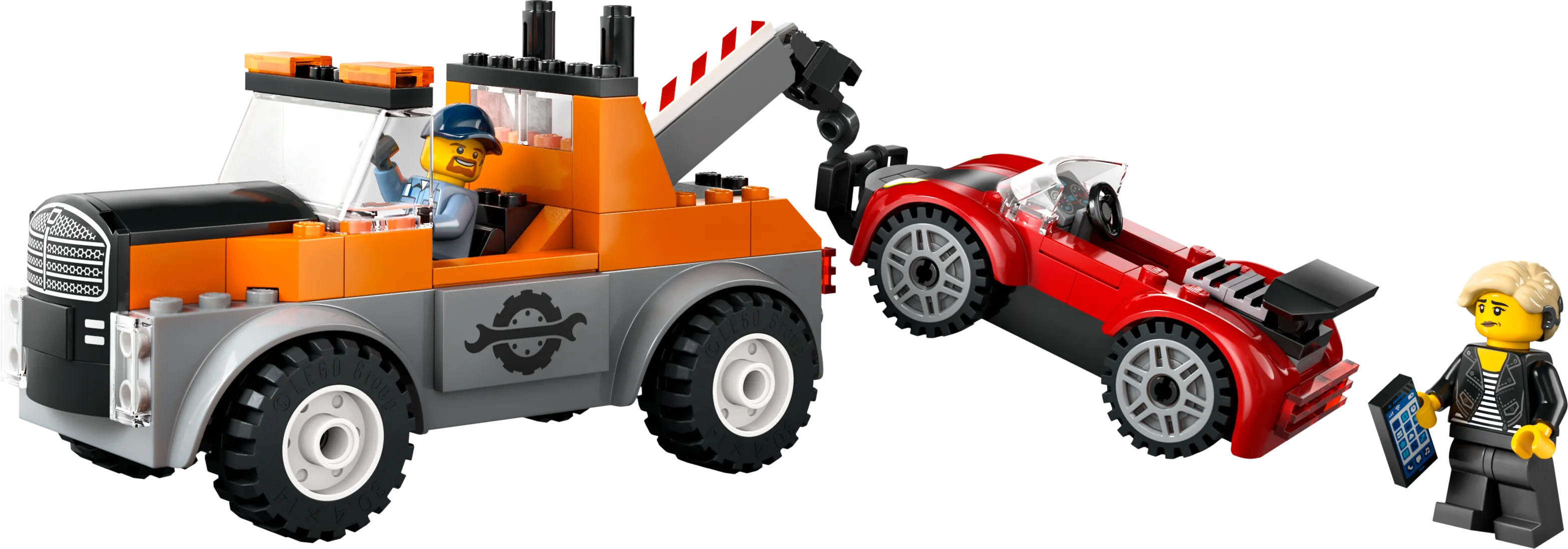 Picture of LEGO City 60435 Tow Truck and Sports Car Repair