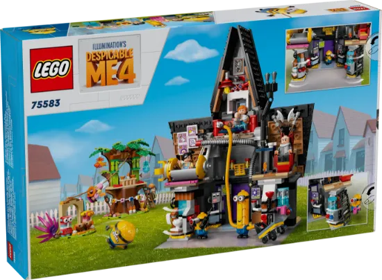 Picture of LEGO Despicable Me 4 75583 Minions and Gru's Family Mansion