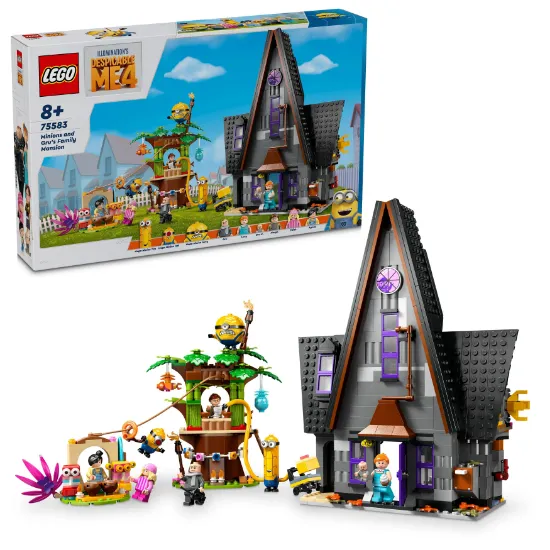 Picture of LEGO Despicable Me 4 75583 Minions and Gru's Family Mansion