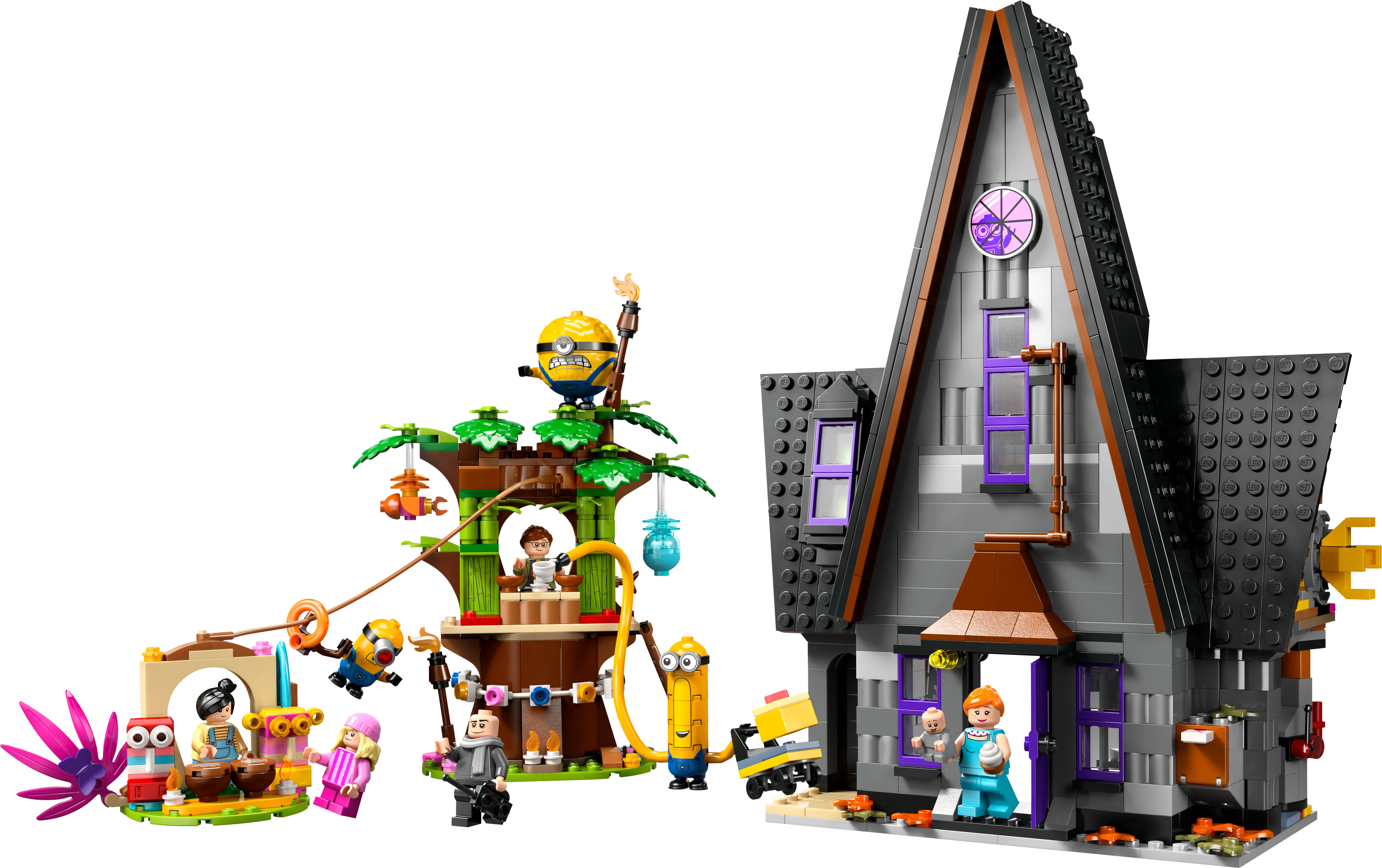 Picture of LEGO Despicable Me 4 75583 Minions and Gru's Family Mansion