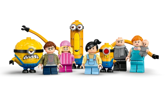 Picture of LEGO Despicable Me 4 75583 Minions and Gru's Family Mansion