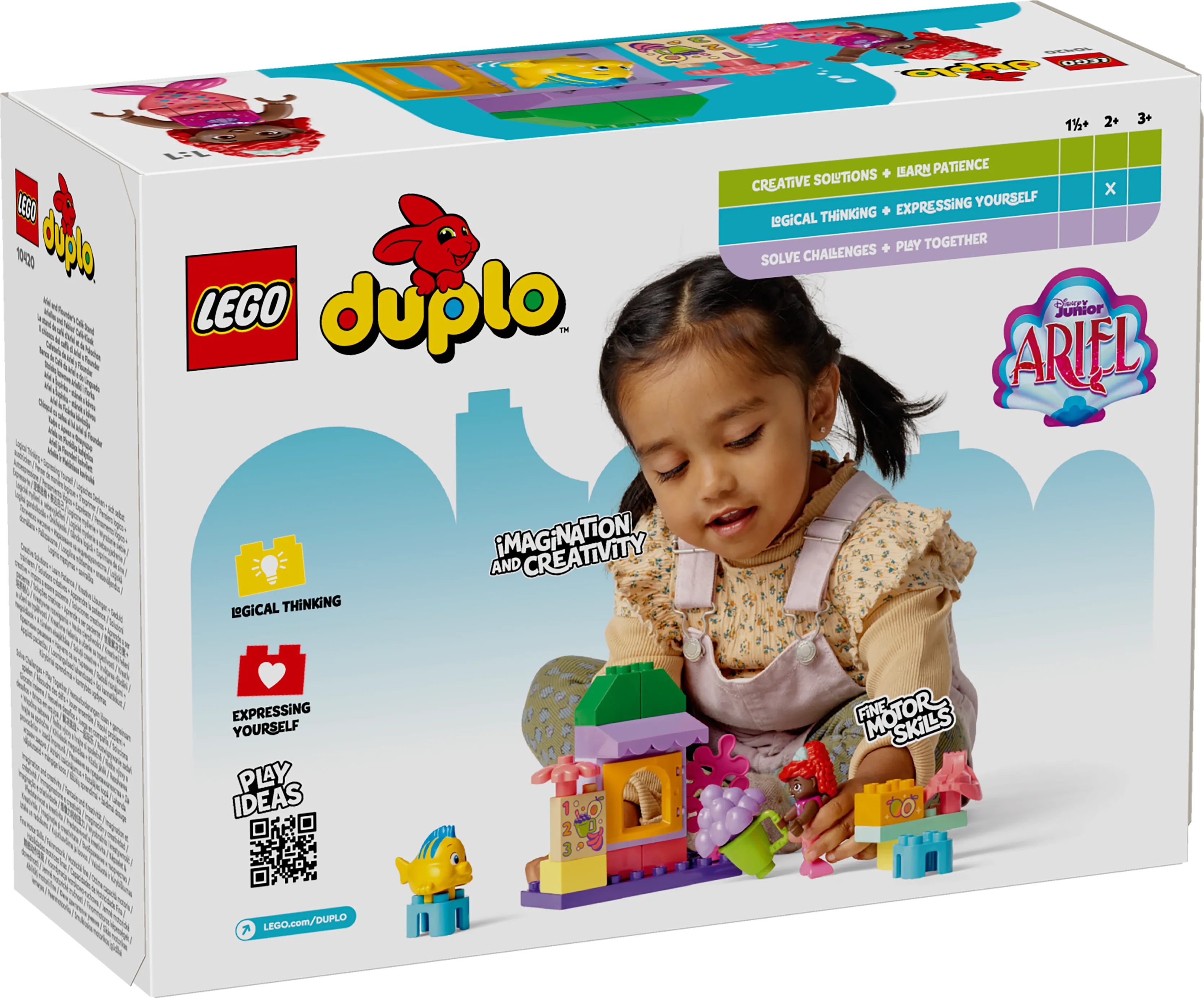 Picture of LEGO DUPLO Disney TM 10420 Ariel and Flounder's Café Stand