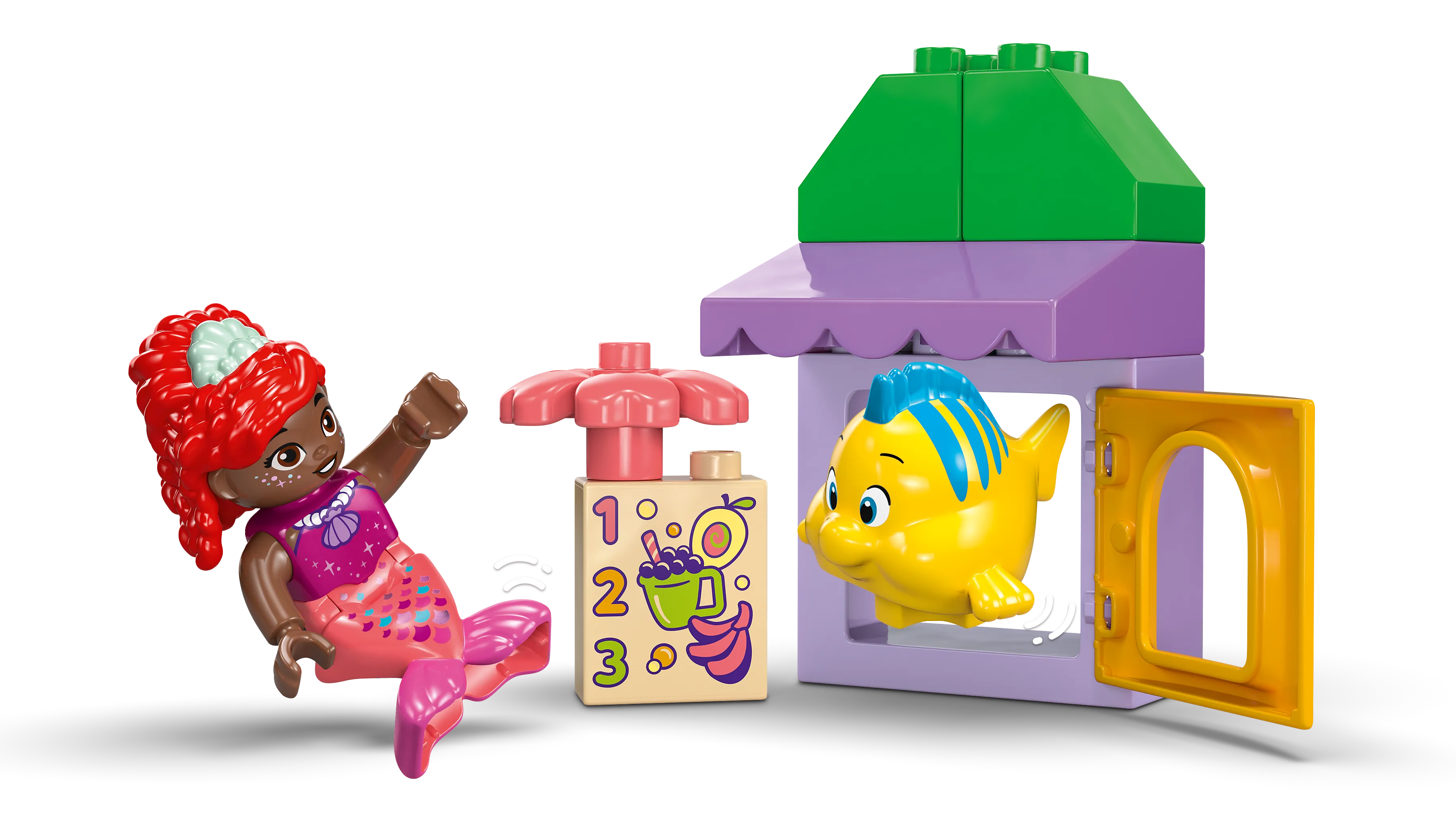 Picture of LEGO DUPLO Disney TM 10420 Ariel and Flounder's Café Stand