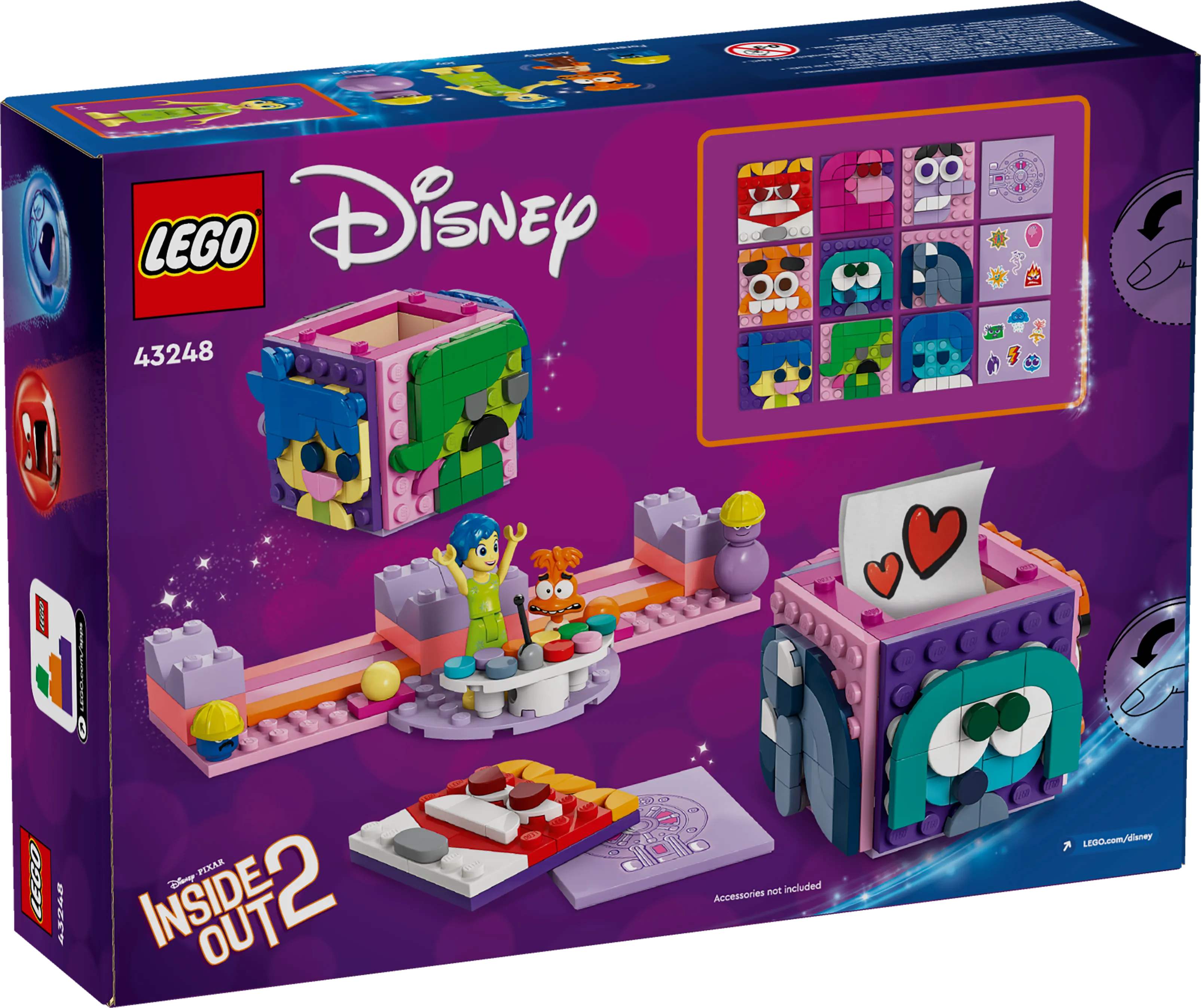 Picture of LEGO Disney Pixar 43248 Inside Out 2 Mood Cubes