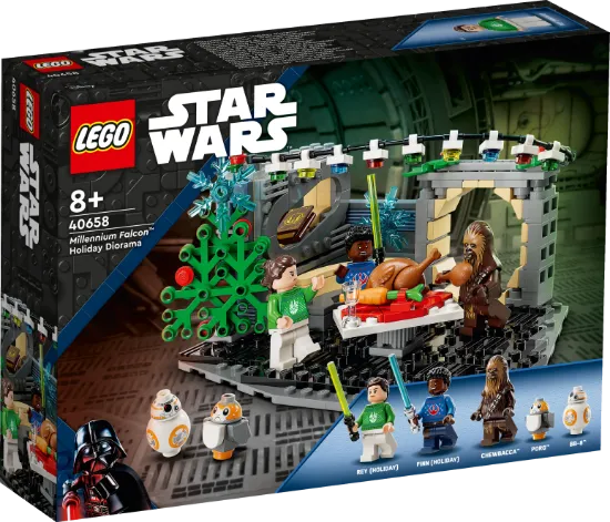 Picture of LEGO Star Wars 40658 Millennium Falcon™ Holiday Diorama