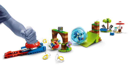 Picture of LEGO Sonic 76990 Sonic's Speed Sphere Challenge