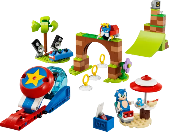 Picture of LEGO Sonic 76990 Sonic's Speed Sphere Challenge