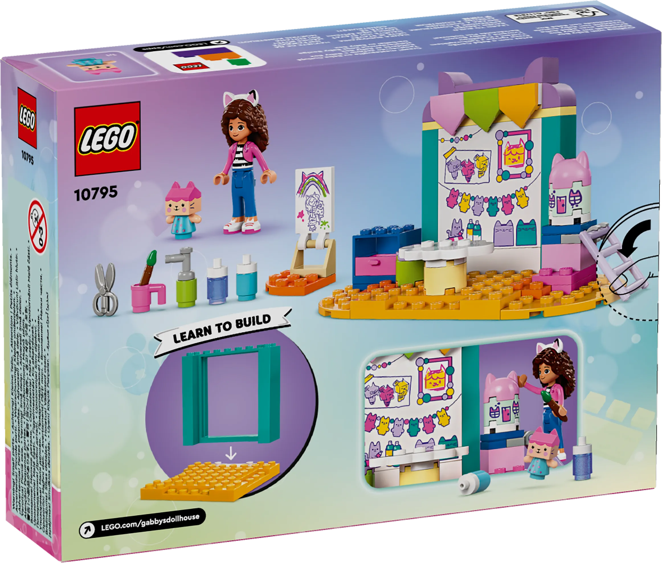 Picture of LEGO Gabby's Dollhouse 10795 Crafting with Baby Box