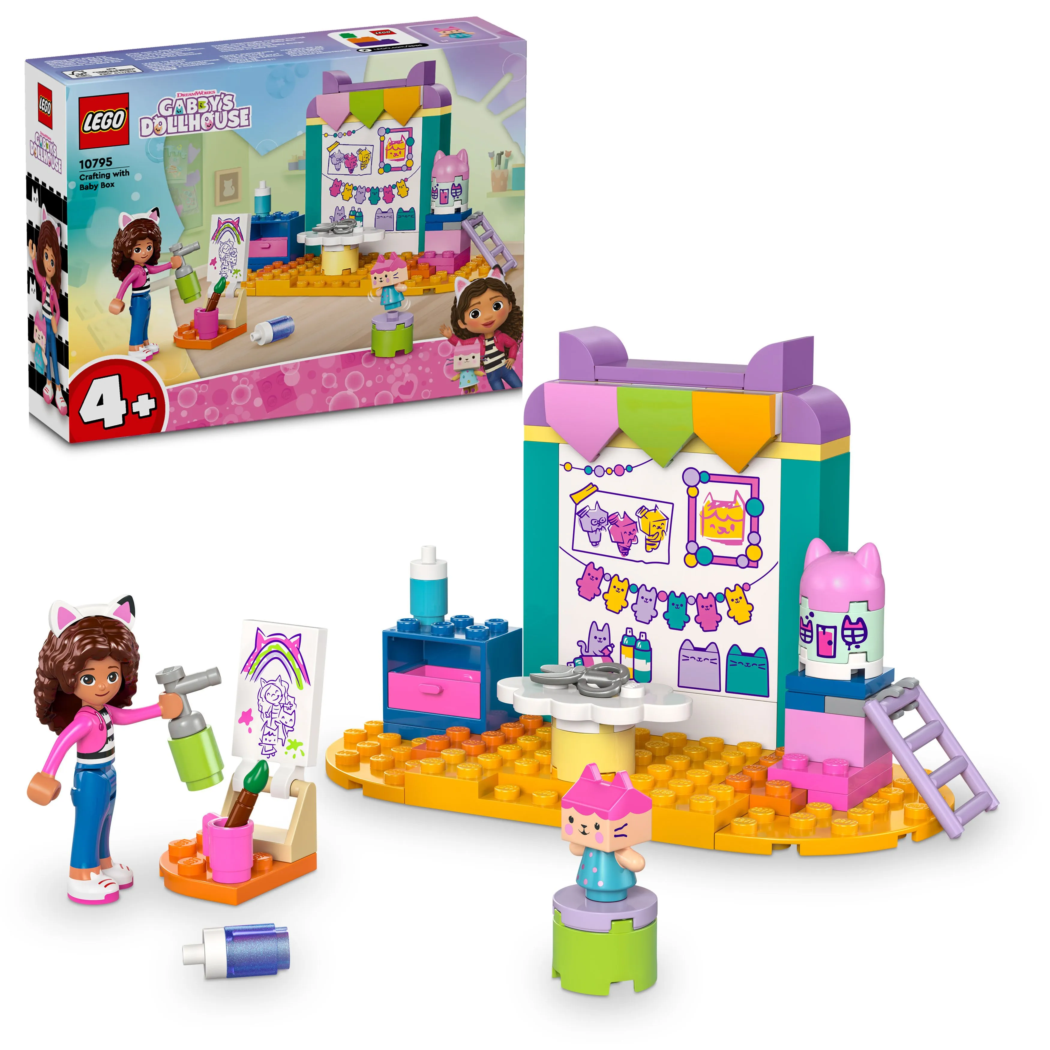 Picture of LEGO Gabby's Dollhouse 10795 Crafting with Baby Box