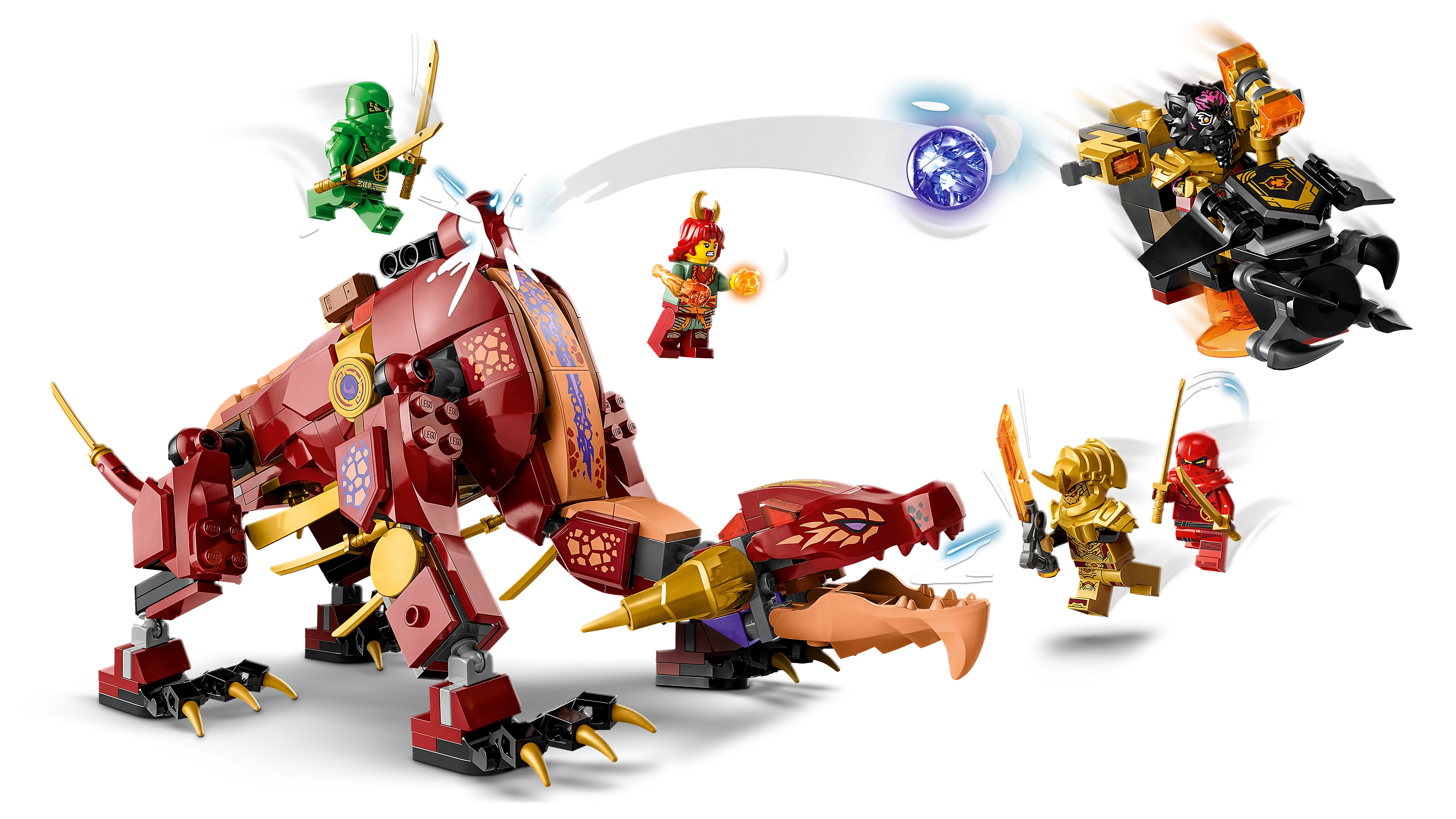 Picture of LEGO Ninjago 71793 Heatwave Transforming Lava Dragon