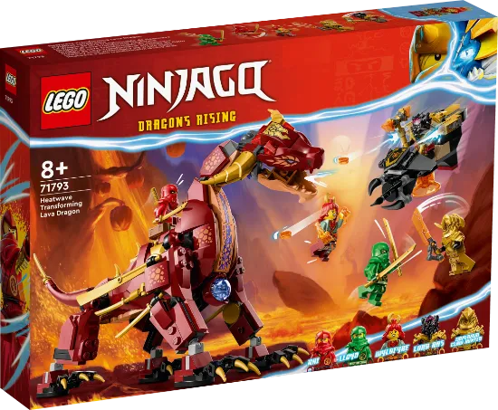 Picture of LEGO Ninjago 71793 Heatwave Transforming Lava Dragon