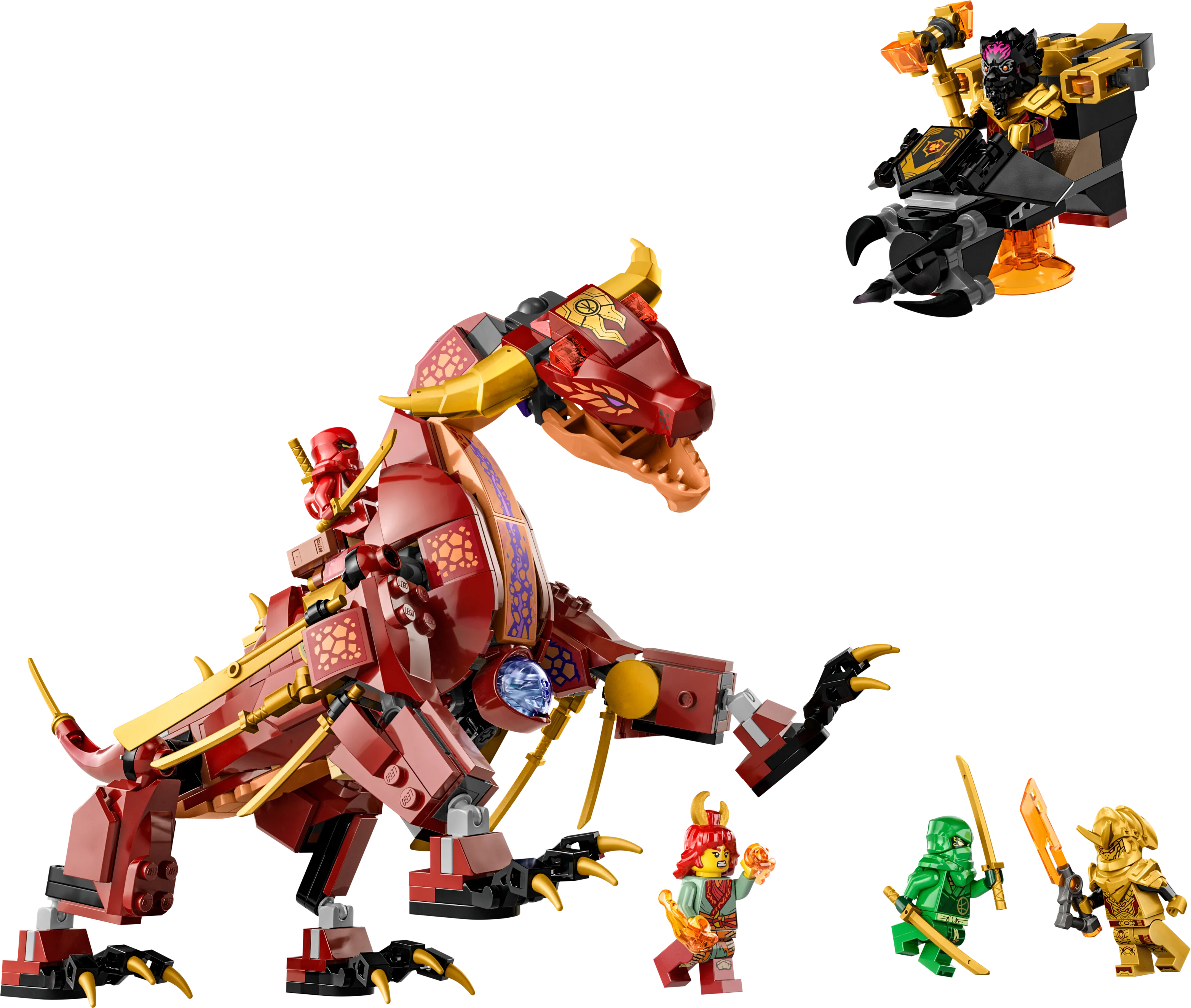 Picture of LEGO Ninjago 71793 Heatwave Transforming Lava Dragon