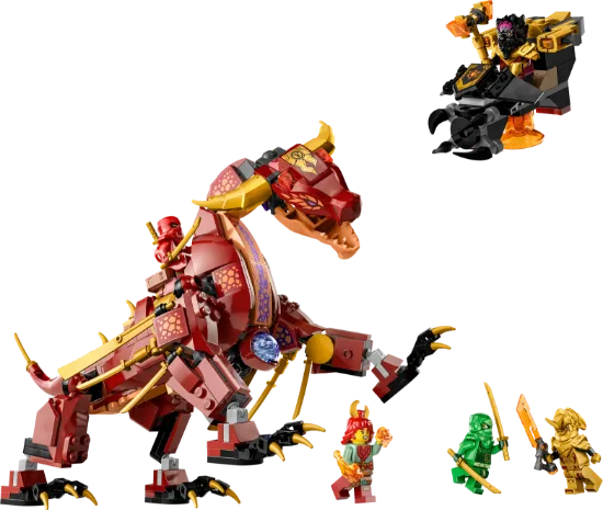 Picture of LEGO Ninjago 71793 Heatwave Transforming Lava Dragon