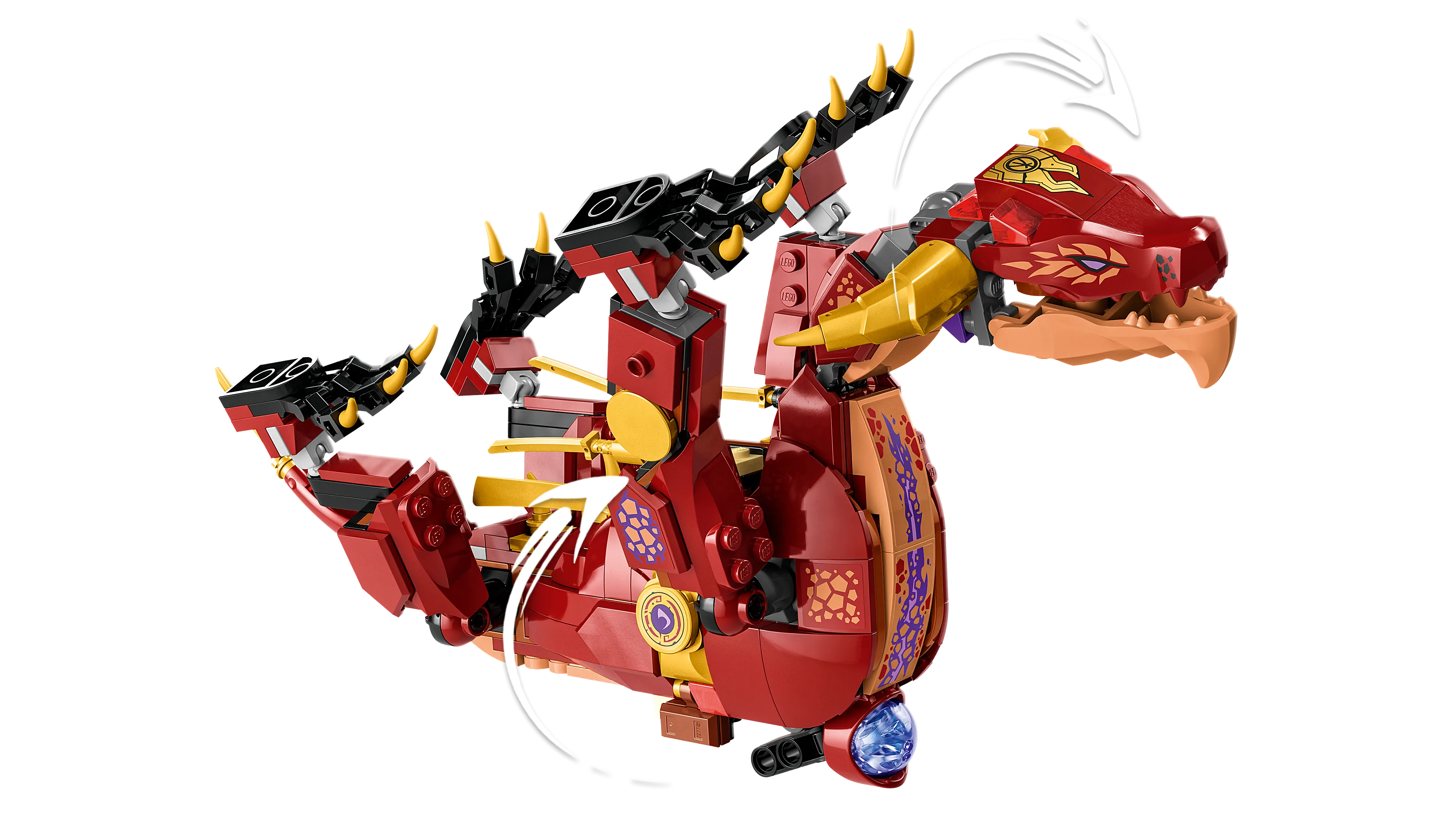 Picture of LEGO Ninjago 71793 Heatwave Transforming Lava Dragon