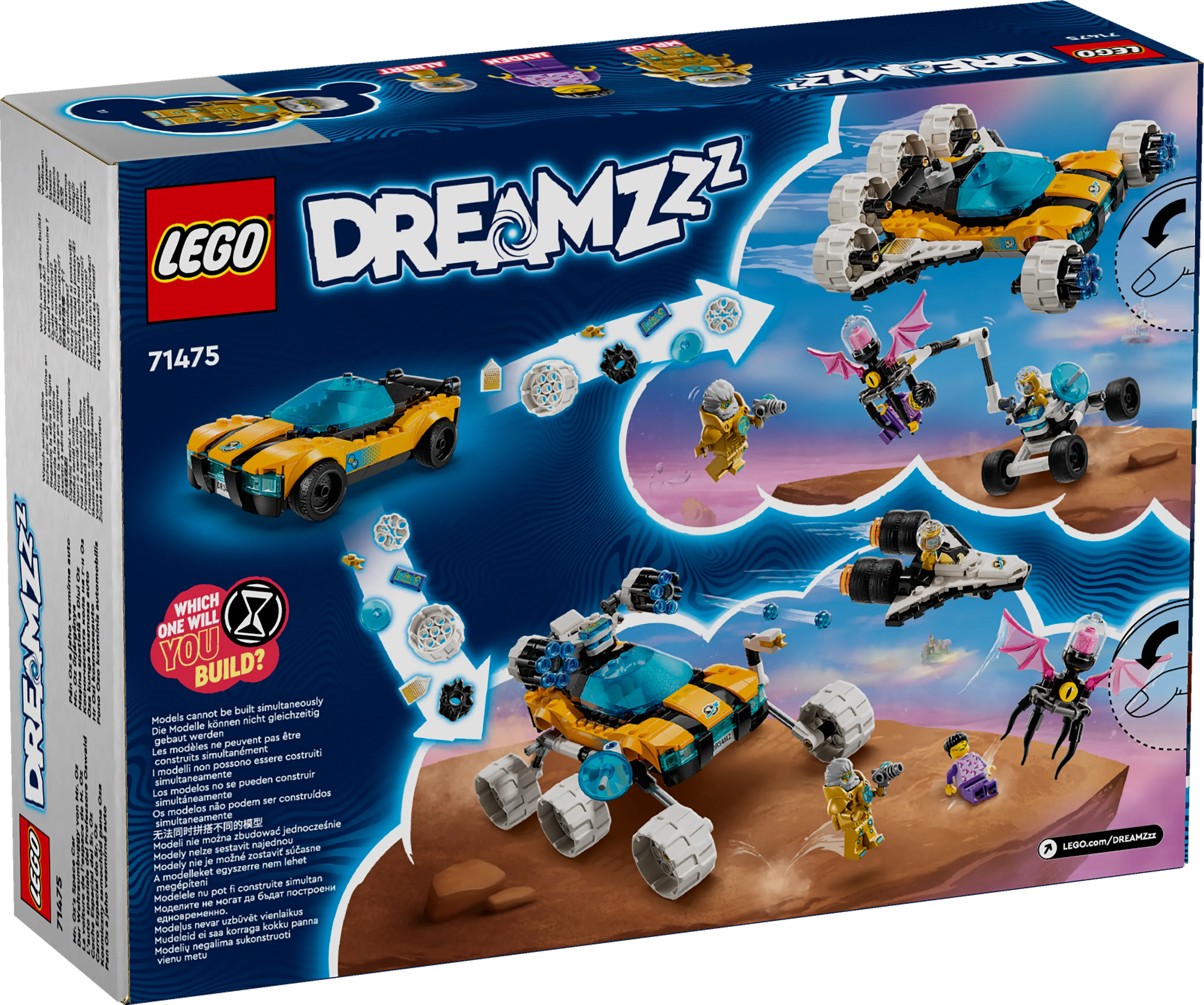 Picture of LEGO DREAMZzz 71475 Mr. Oz’s Space Car Toy