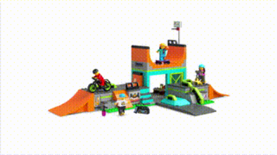 Picture of LEGO City 60364 Street Skate Park