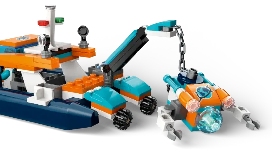 Picture of LEGO City 60377 Explorer Diving Boat