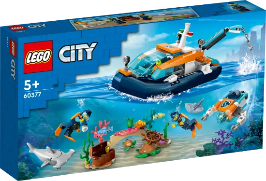 Picture of LEGO City 60377 Explorer Diving Boat