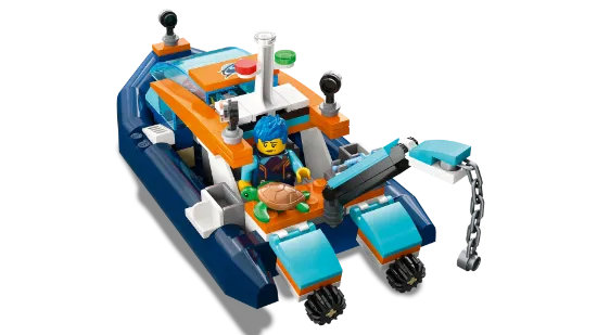 Picture of LEGO City 60377 Explorer Diving Boat