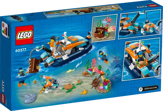 Picture of LEGO City 60377 Explorer Diving Boat