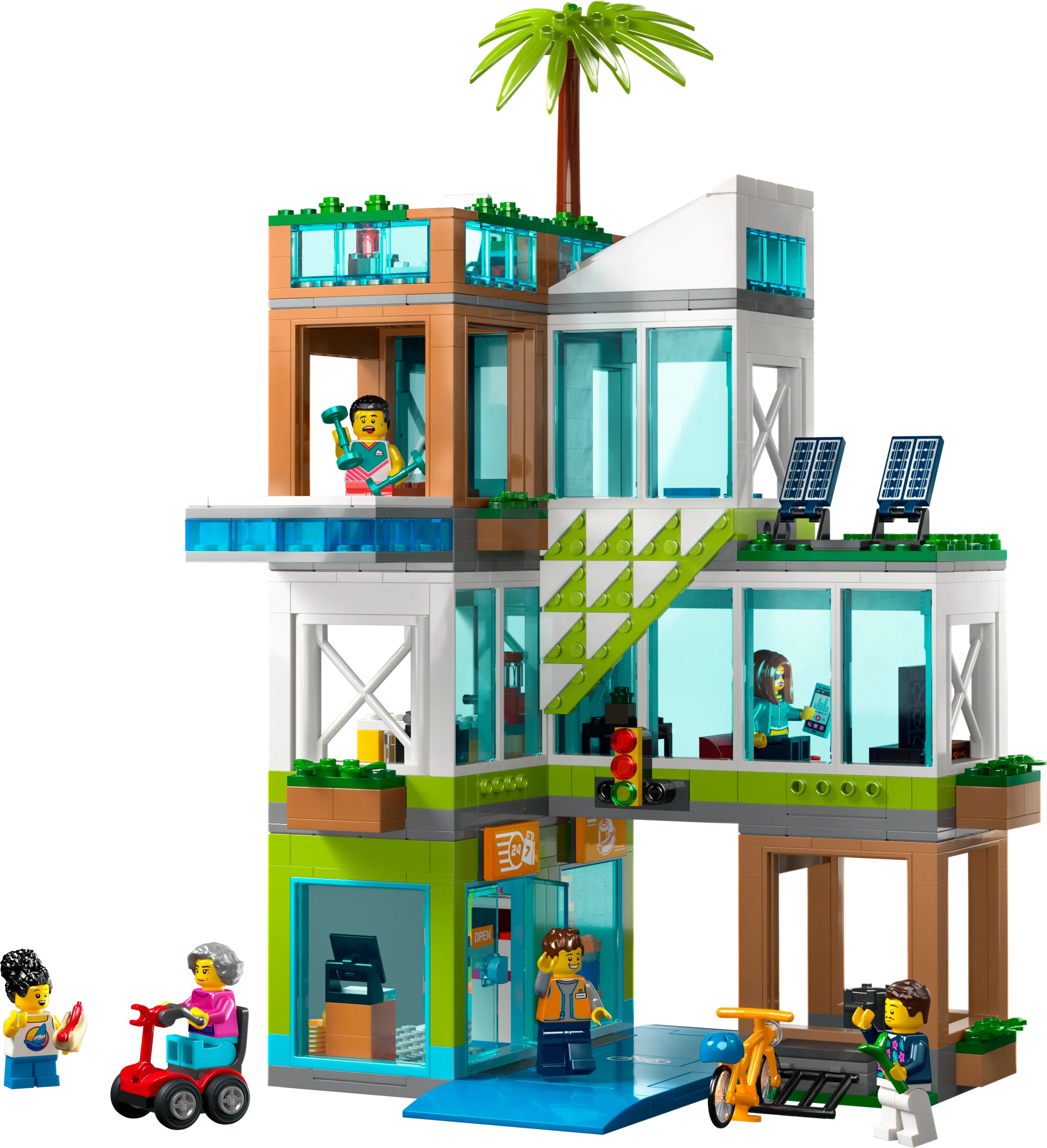 Picture of LEGO City 60365 Apartment Building