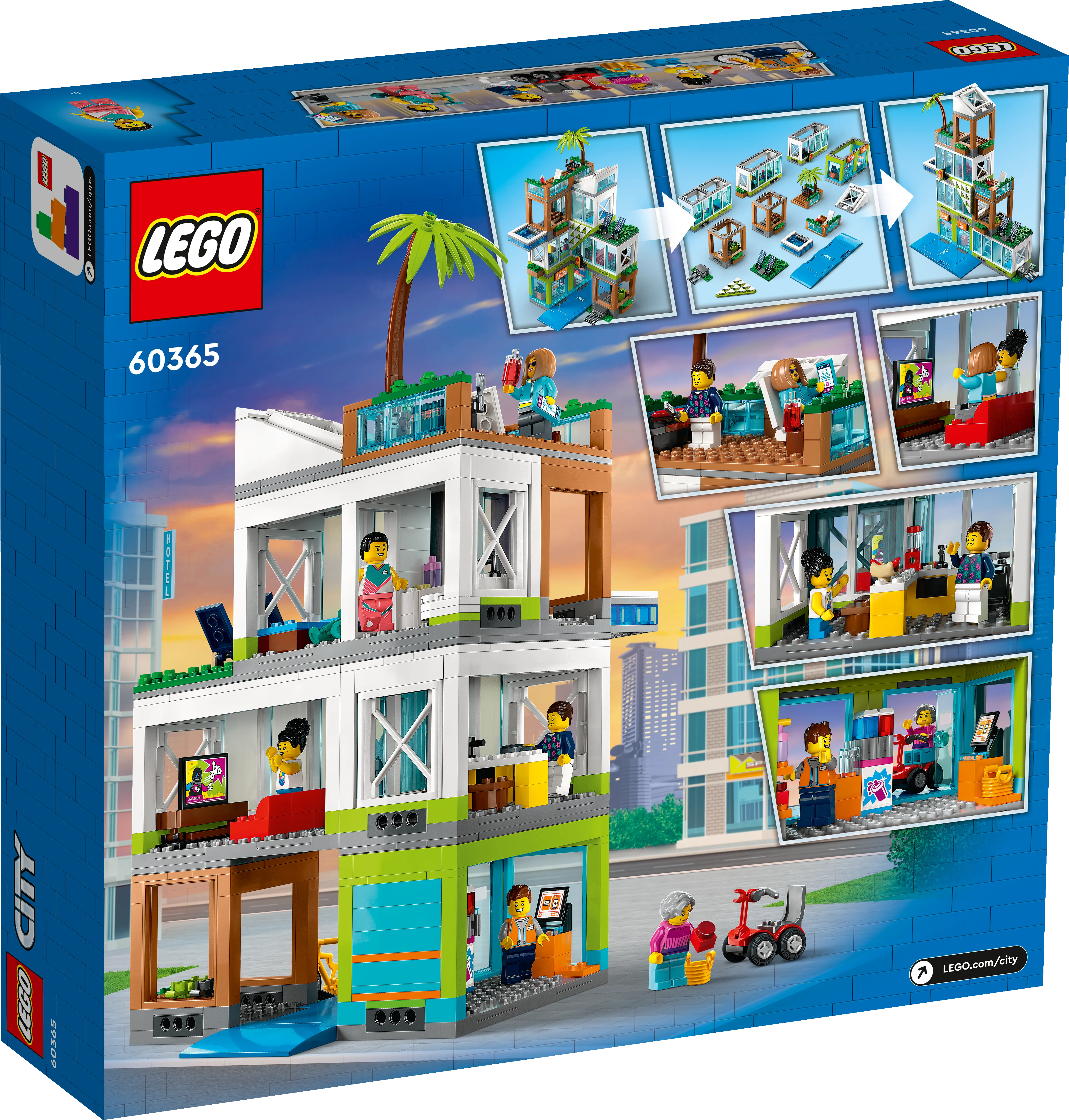 Picture of LEGO City 60365 Apartment Building