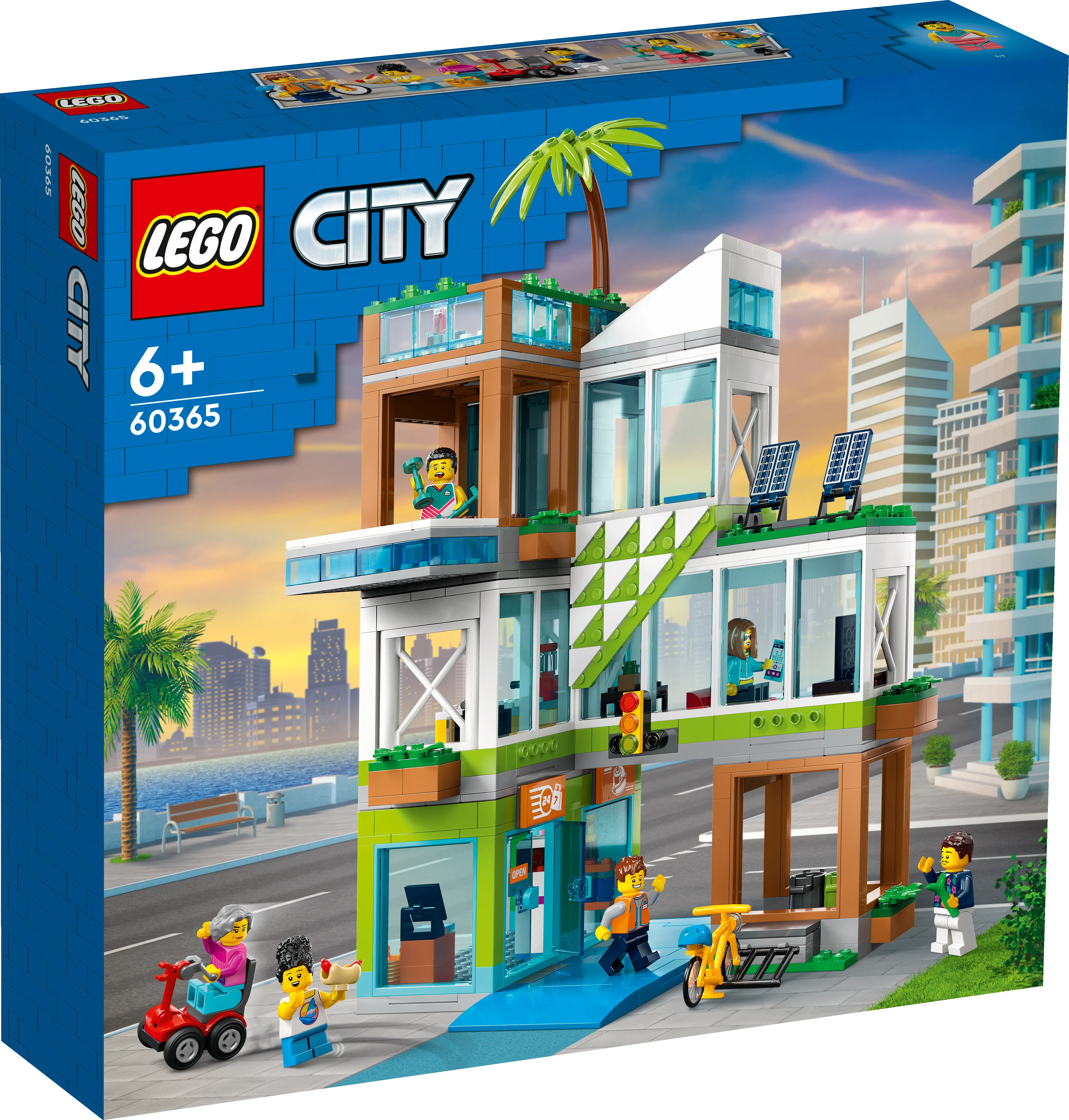 Picture of LEGO City 60365 Apartment Building