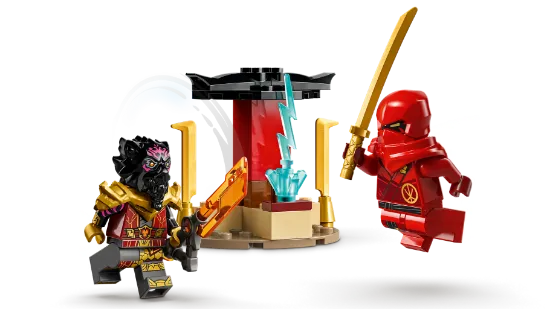 Picture of LEGO Ninjago 71789 Kai and Ras's Car and Bike Battle