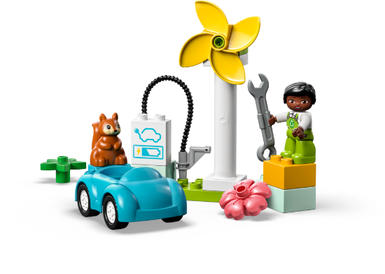 Picture of LEGO Duplo 10985 Wind Turbine and Electric Car