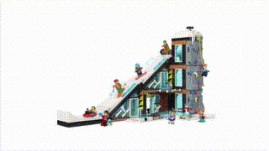 Picture of LEGO City 60366 Ski and Climbing Center