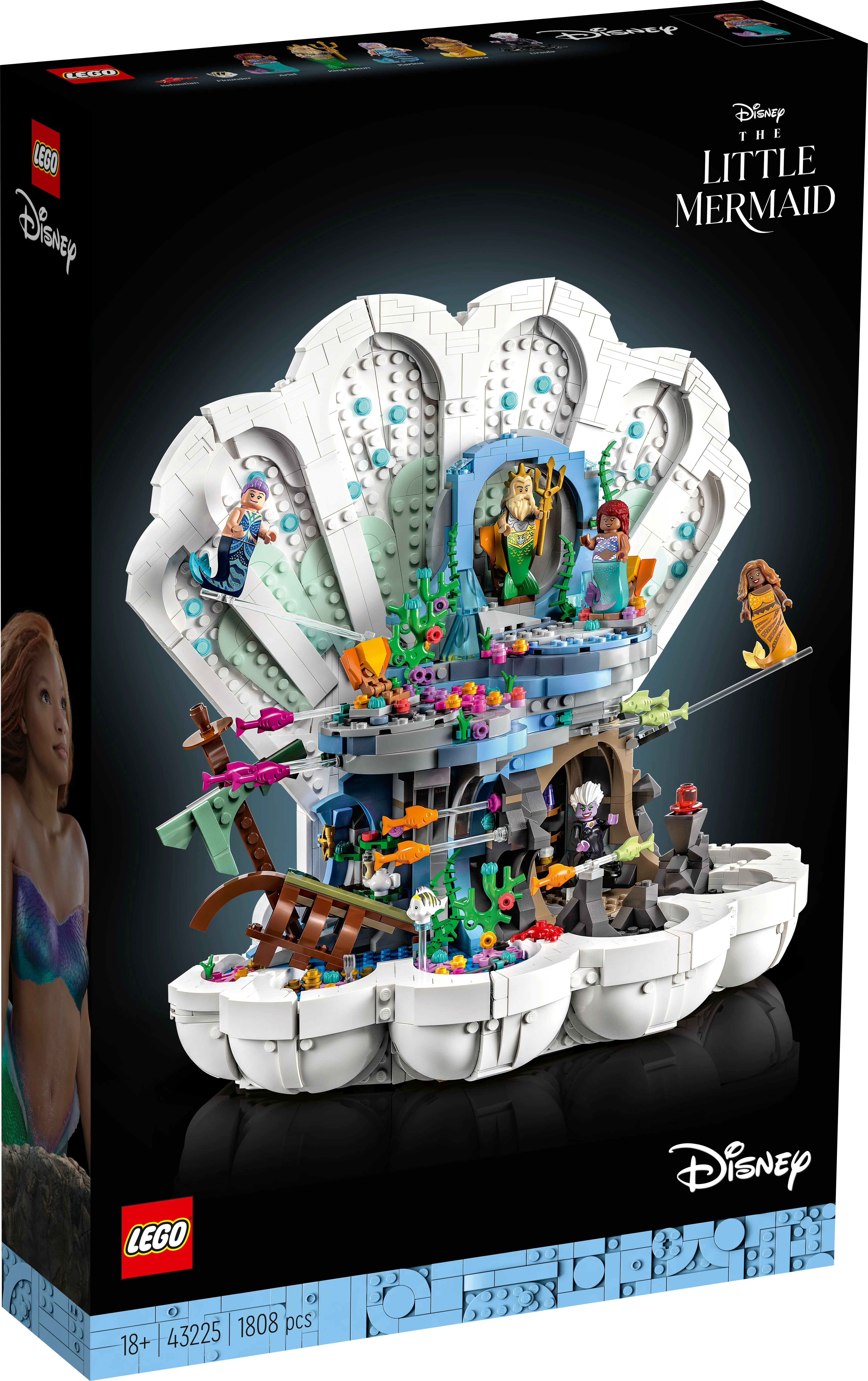 Picture of LEGO Disney 43225 The Little Mermaid Royal Clamshell