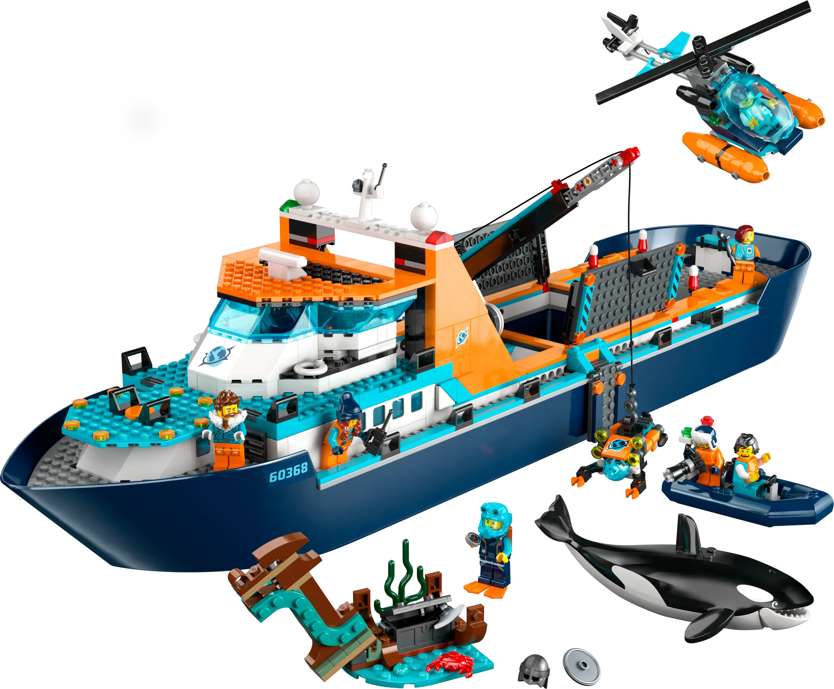 Picture of LEGO City 60368 Arctic Explorer Ship V29