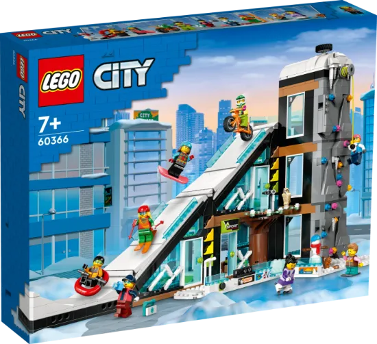 Picture of LEGO City 60366 Ski and Climbing Center