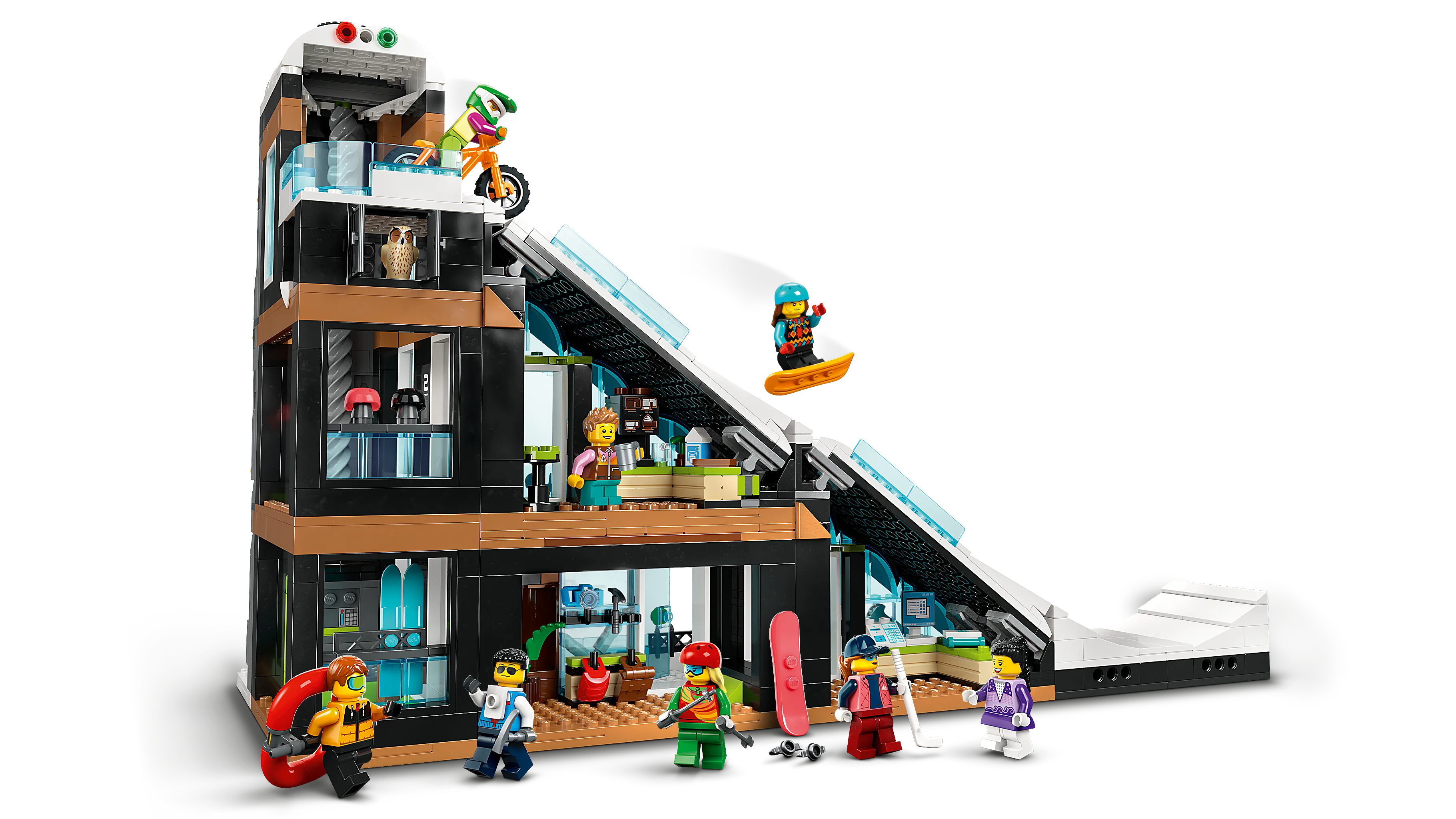 Picture of LEGO City 60366 Ski and Climbing Center