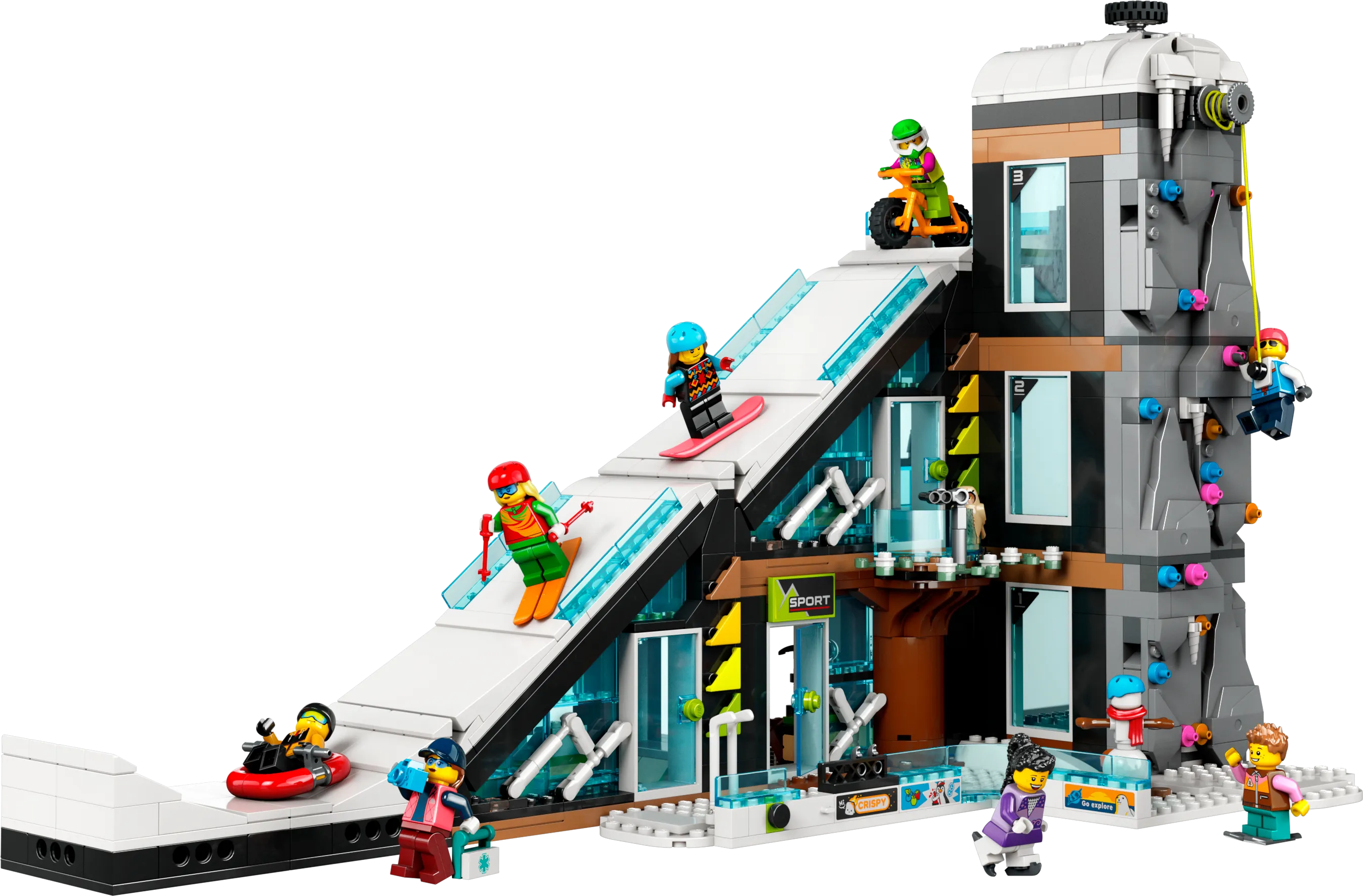 Picture of LEGO City 60366 Ski and Climbing Center