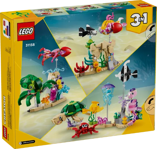 Picture of LEGO Creator 31158 Sea Animals Building Set Toys