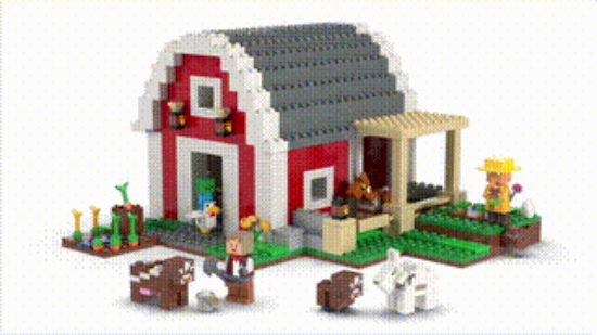 Picture of LEGO Minecraft  21187 The Red Barn