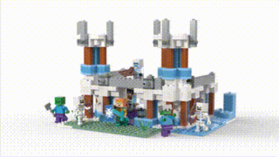 Picture of LEGO Minecraft 21186 The Ice Castle