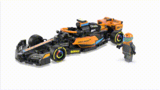 Picture of LEGO Speed Champions 76919 2023 McLaren Formula 1 Race Car