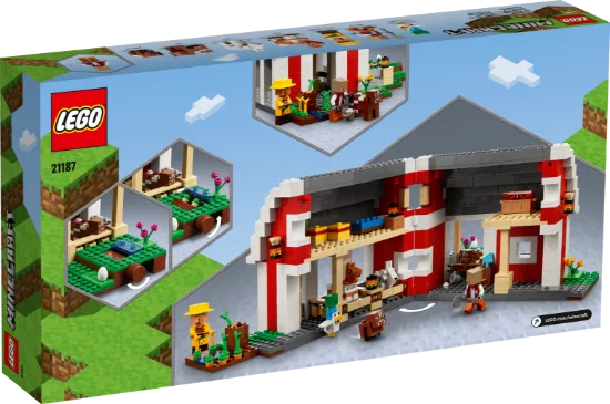 Picture of LEGO Minecraft  21187 The Red Barn