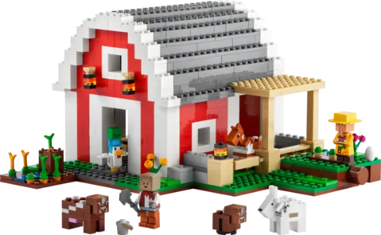 Picture of LEGO Minecraft  21187 The Red Barn