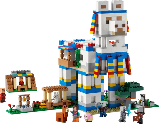 Picture of LEGO Minecraft  21188 The Llama Village