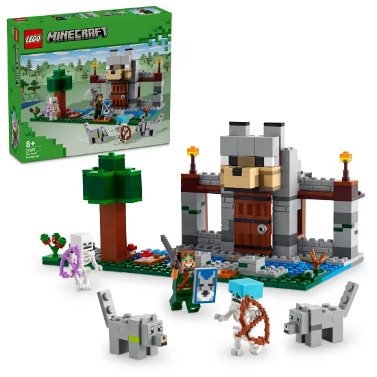 Picture of LEGO Minecraft 21261 The Wolf Stronghold