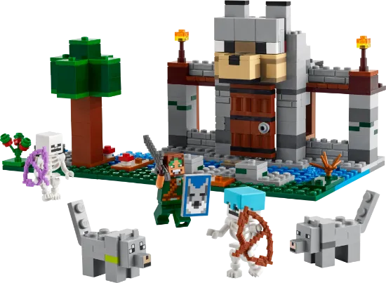 Picture of LEGO Minecraft 21261 The Wolf Stronghold