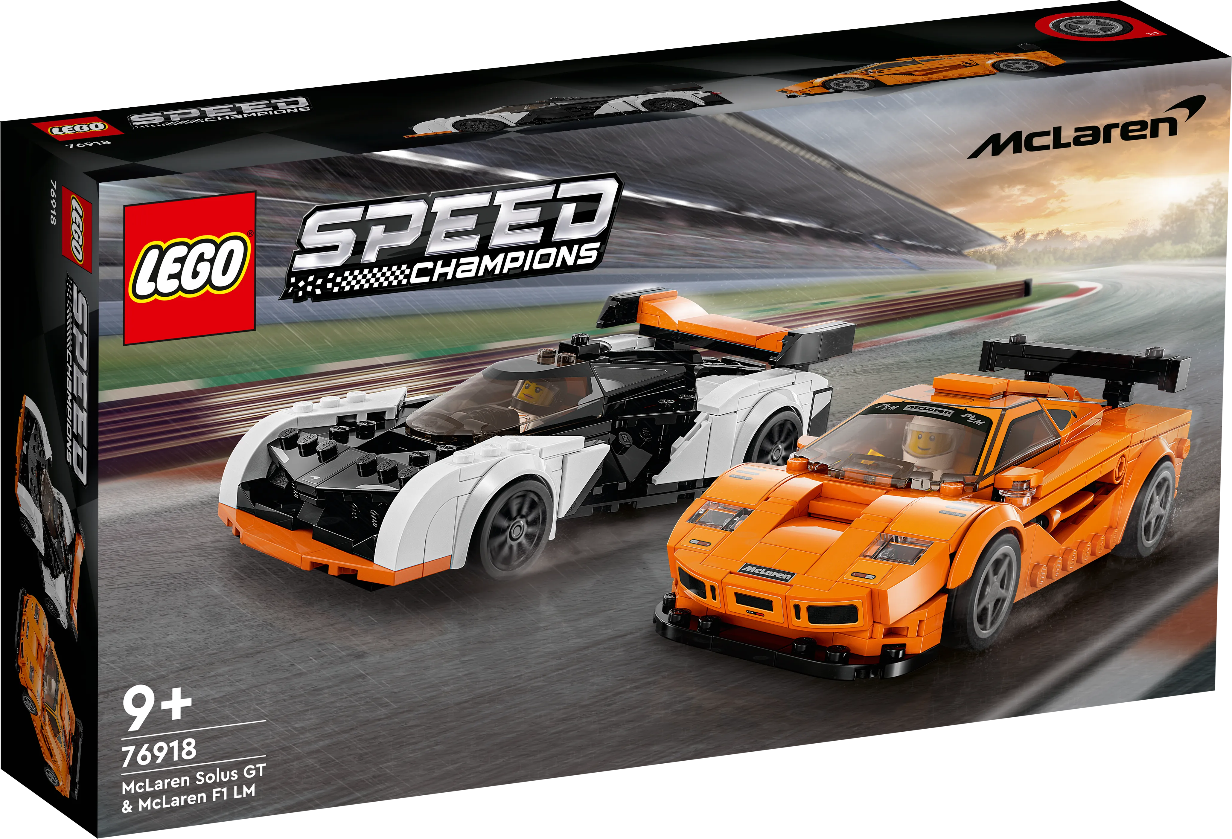 Picture of LEGO Speed Champions 76918 McLaren Solus GT & McLaren F1 LM