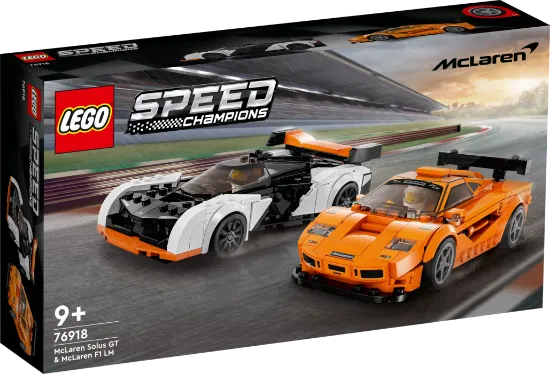 Picture of LEGO Speed Champions 76918 McLaren Solus GT & McLaren F1 LM