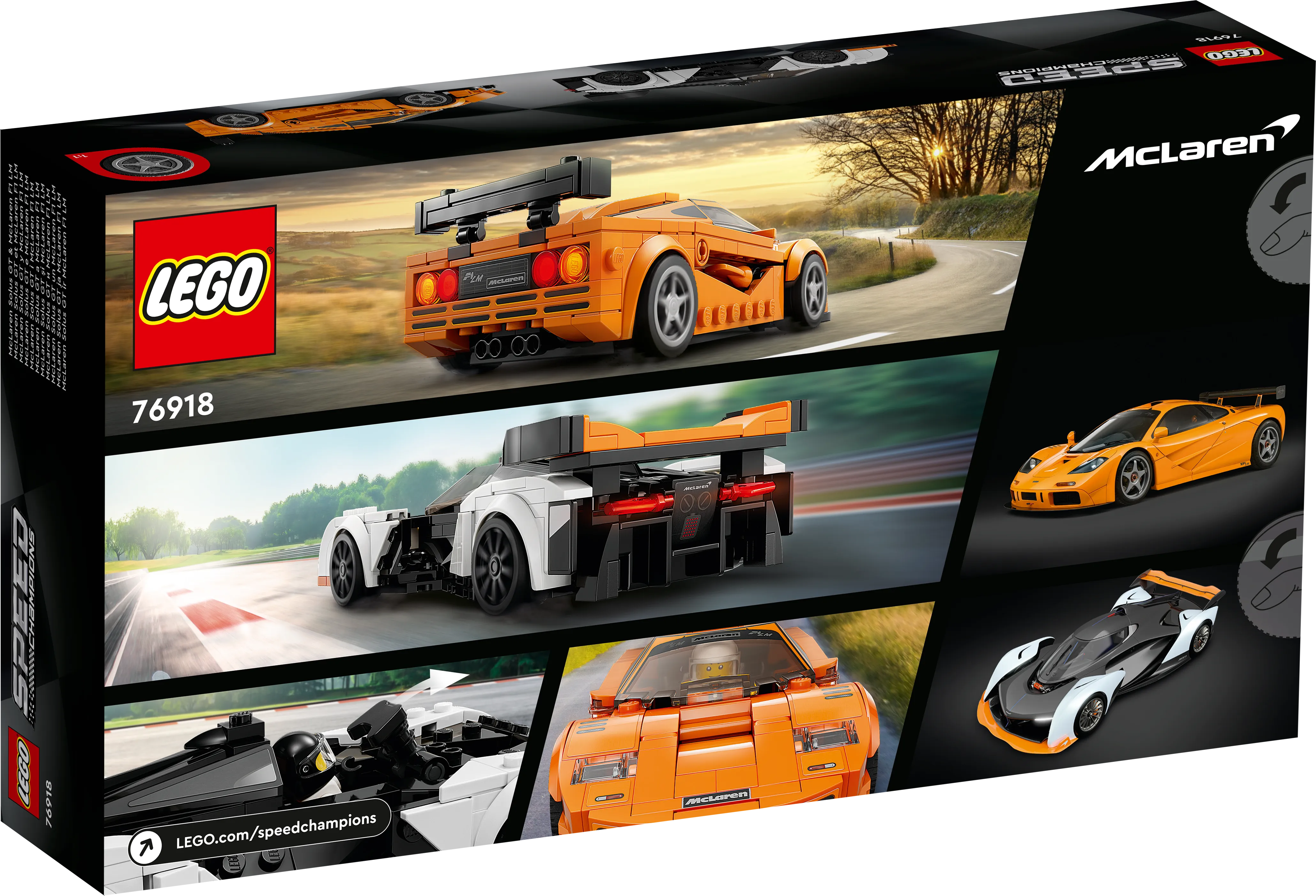 Picture of LEGO Speed Champions 76918 McLaren Solus GT & McLaren F1 LM