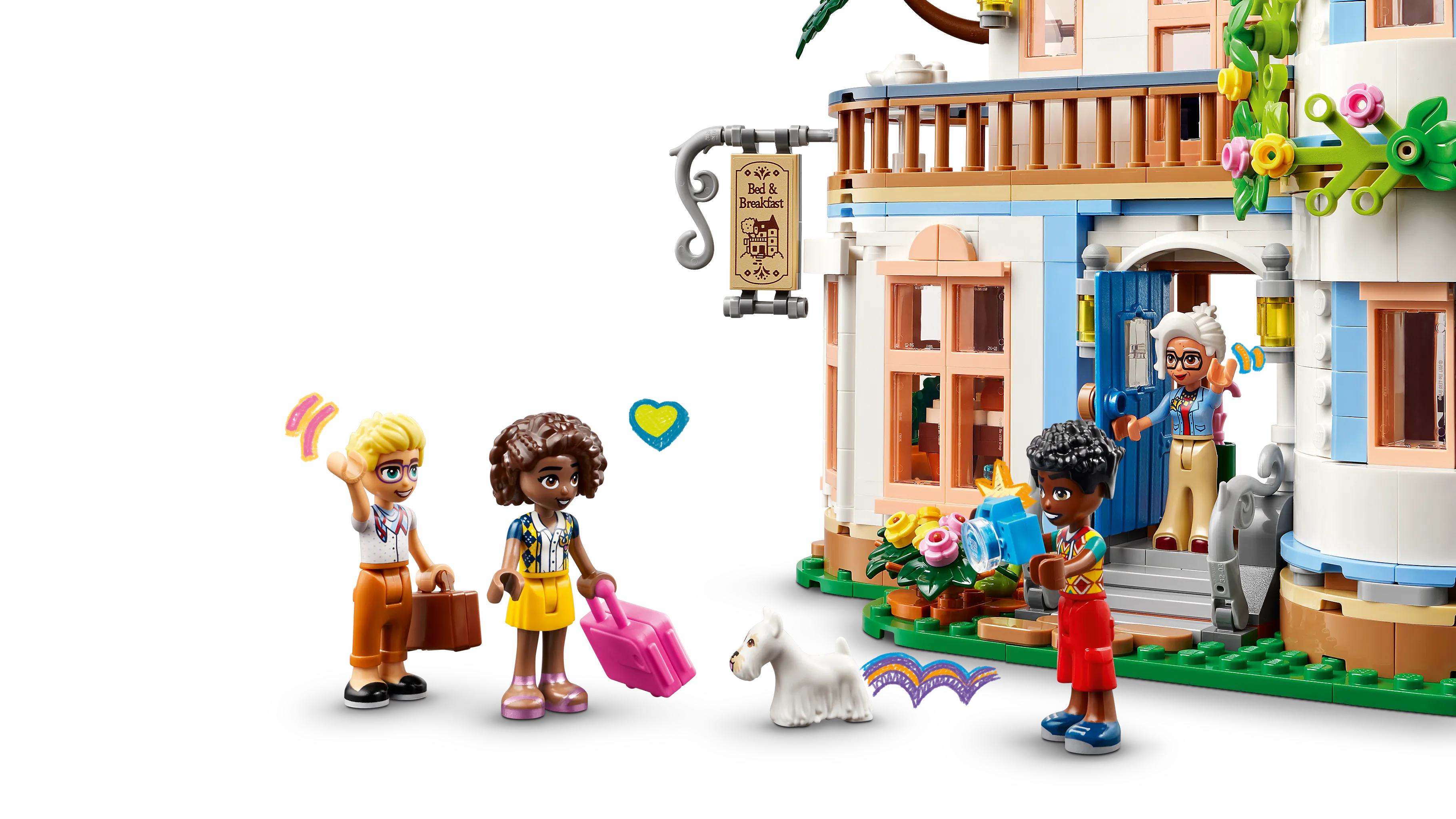 Picture of LEGO Friends 42638 Castle Bed and Breakfast