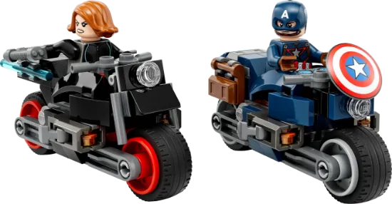 Picture of LEGO Super Heroes 76260 Black Widow & Captain America Motorcycles