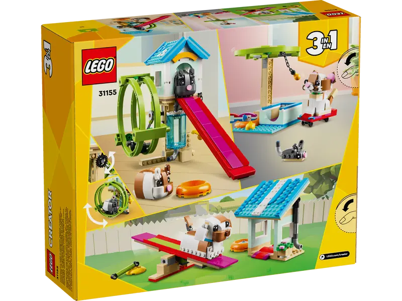 Picture of LEGO Creator 31155 Hamster Wheel 3in1 Animal Toy Set